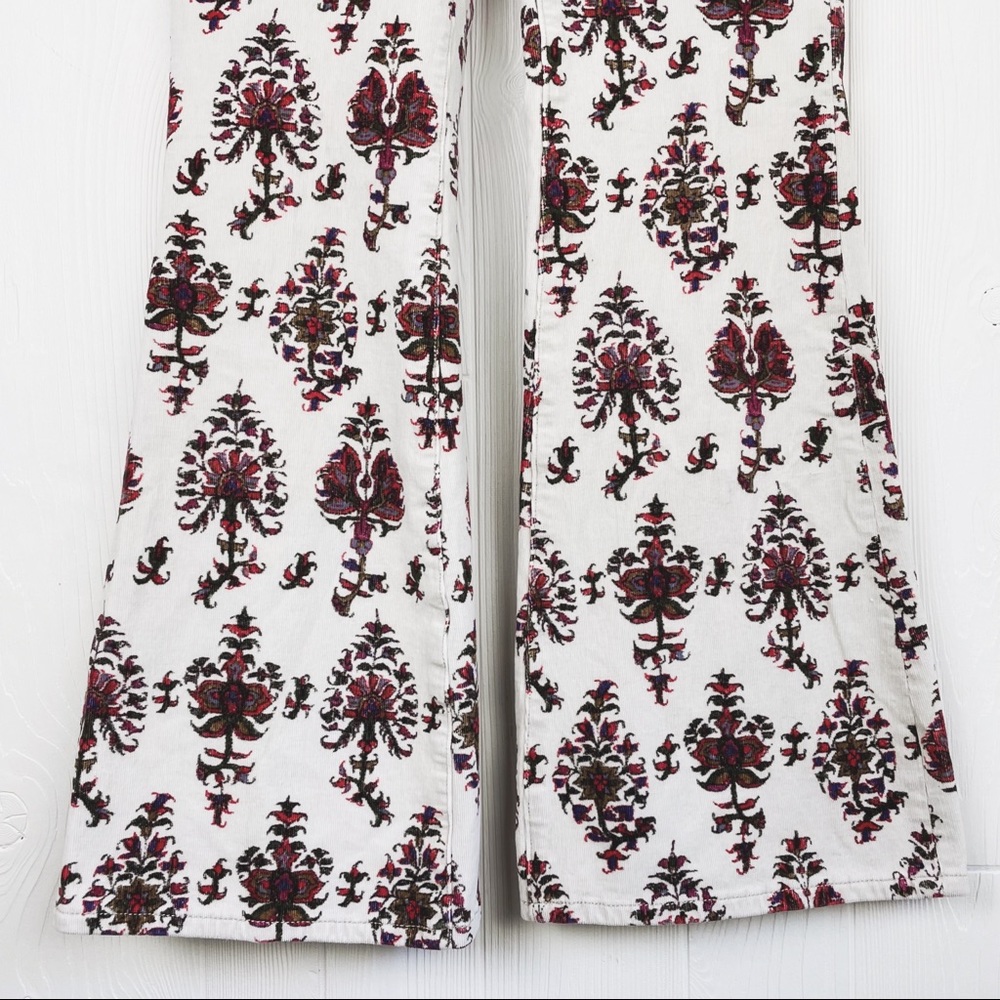 Anthropologie Pilcro & The Letterpress High-Rise Bootcut Corduroy Flare Pants - Picture 8 of 14